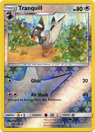Unified Minds Tranquill #175/236 reverse holo